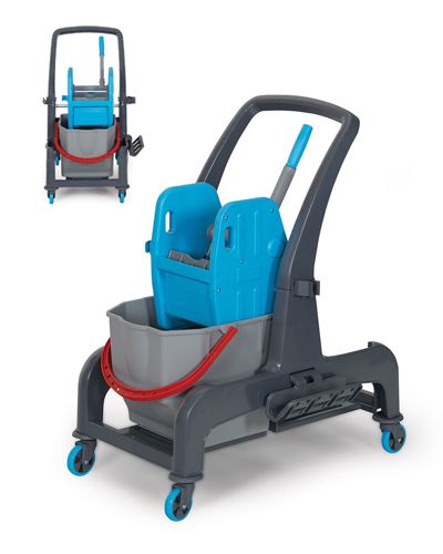 Carro R-Evolution simples de 25 litros com prensa R-evolution 