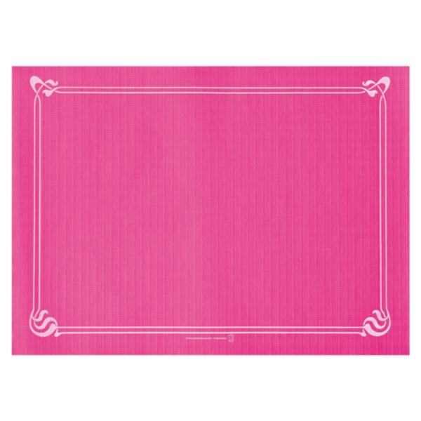 TOALHETES DE MESA 48 G/M2 31x43 CM F�CSIA- Magenta - CELULOSE 500  UNIDADES